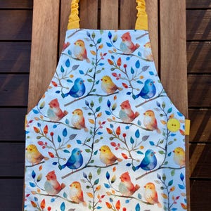 Montessori Bird Feeding Lesson: Apron, Tray, Scoop, Seed and Bird Feeder image 5