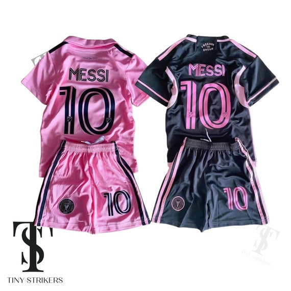 Kids Inter Miami Soccer Jersey, Lionel Messi 10 Youth… - Gem
