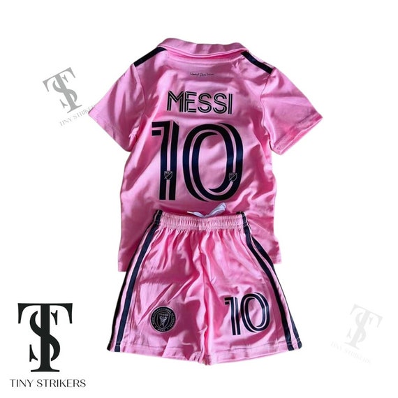 Kids Inter Miami Soccer Jersey, Lionel Messi 10 Youth… - Gem