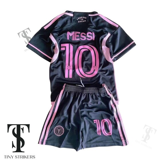 Kids Inter Miami Soccer Jersey, Lionel Messi 10 Youth… - Gem