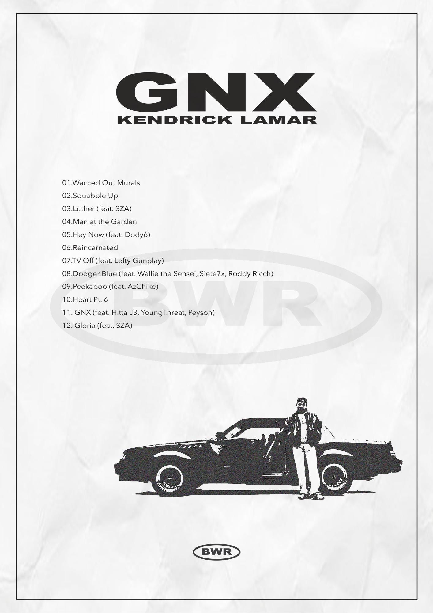 Kendrick Lamar Album Poster, Minimalist Digital Art (digital Download) -  Etsy