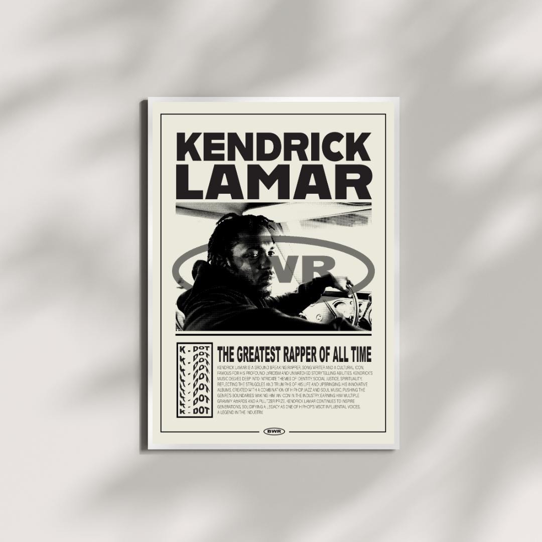 Kendrick Lamar Damn - Etsy