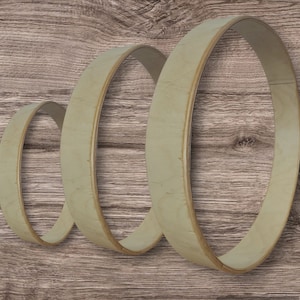 Shamanic Drum Wooden Hoop, 50 cm diameter.