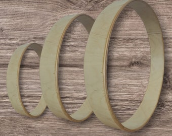 Shamanic Drum Wooden Hoop, 50 cm diameter.