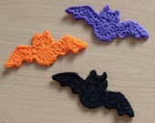 Crochet Bat Magnet | Decorative Halloween Fridge Magnet