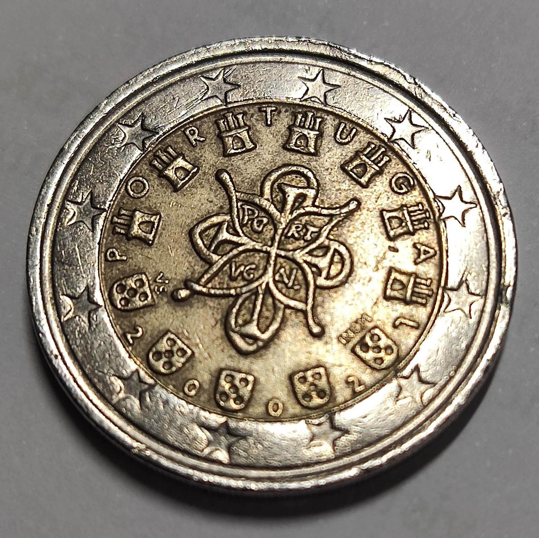 moneda 2 euros portugal 2002 ucoin