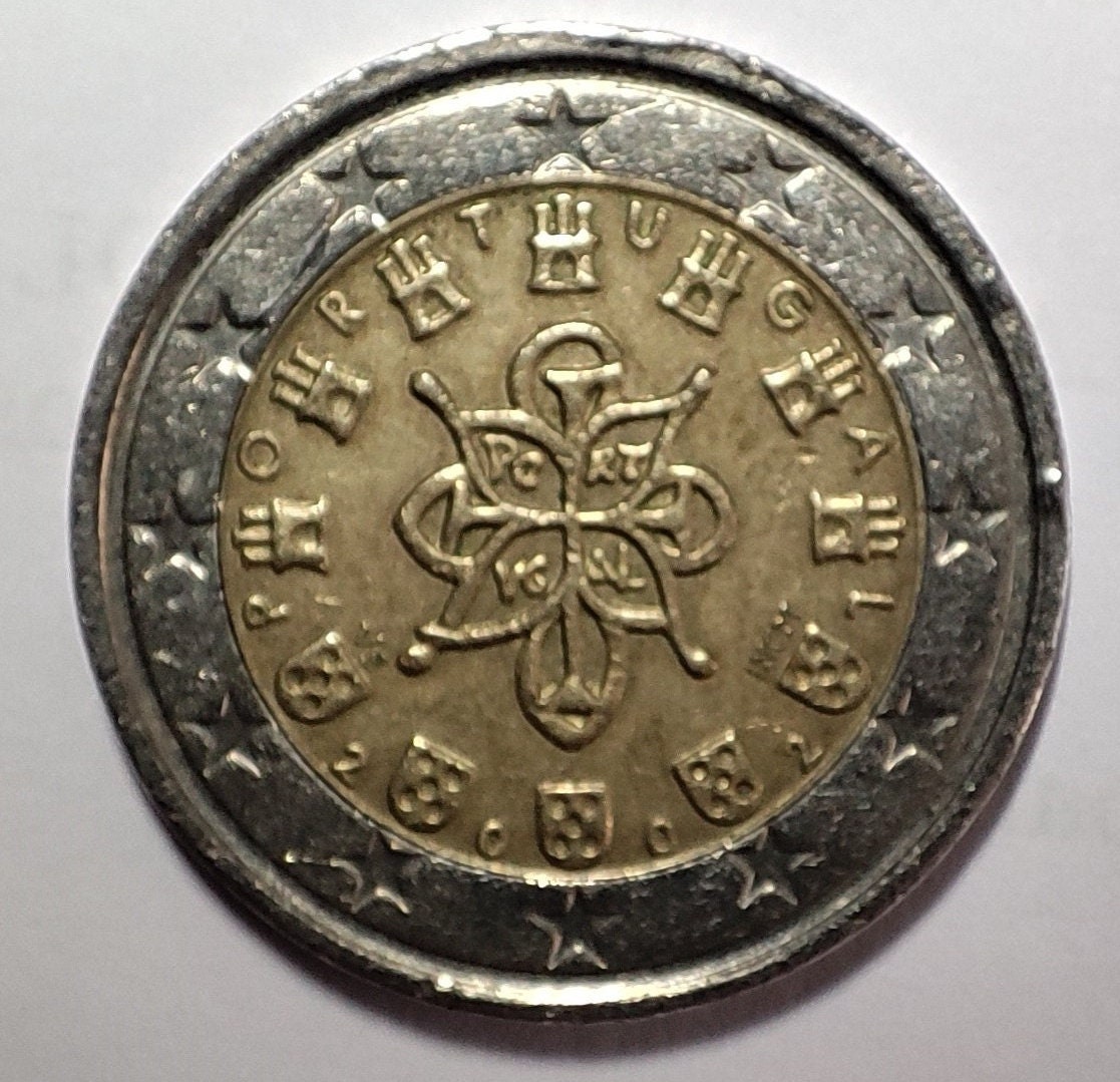 moneda 2 euros 2002 portugal