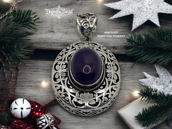 AUTHENTIC AMETHYST NECKLACE