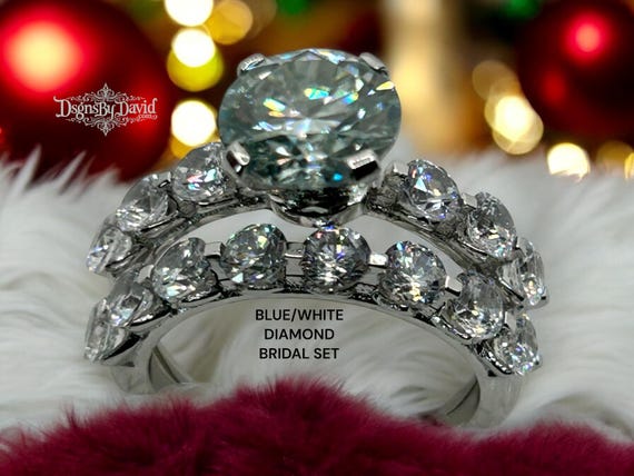 DIAMOND BRIDAL RING Set-Size 7