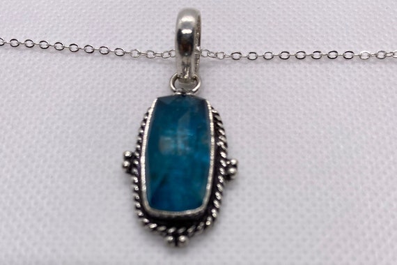 BLUE APATITE Necklace