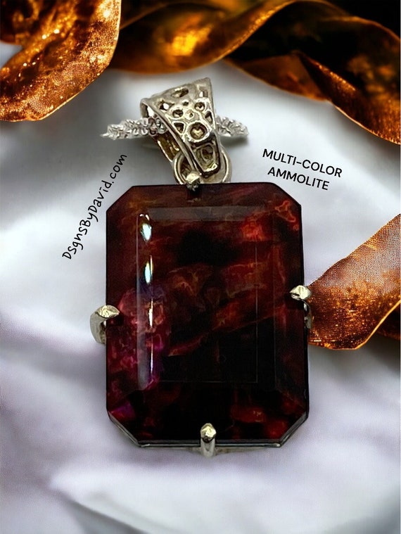 Multi-Color AMMOLITE Necklace
