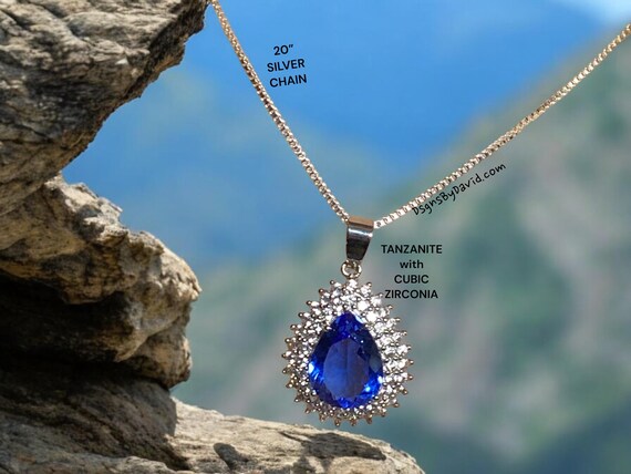 ROMANTIC TANZANITE Necklace