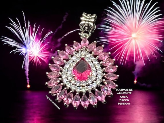EYE CATCHING PINK Tourmaline Necklace
