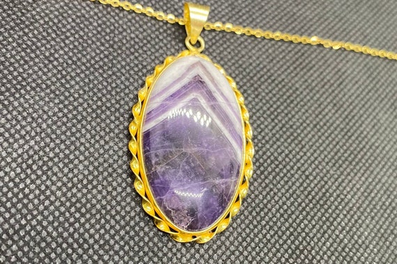 AMETHYST LACE Pendant Necklace