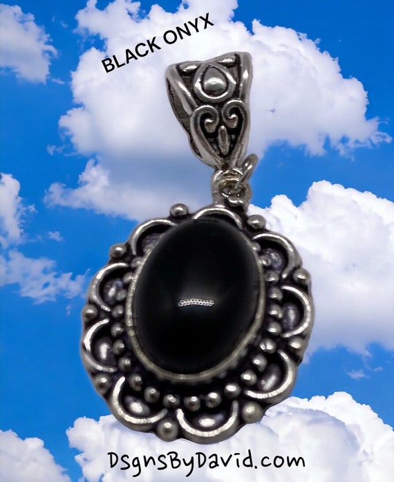 Beautiful BLACK ONYX Pendant