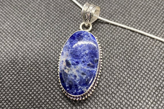 SODALITE Pendant Necklace