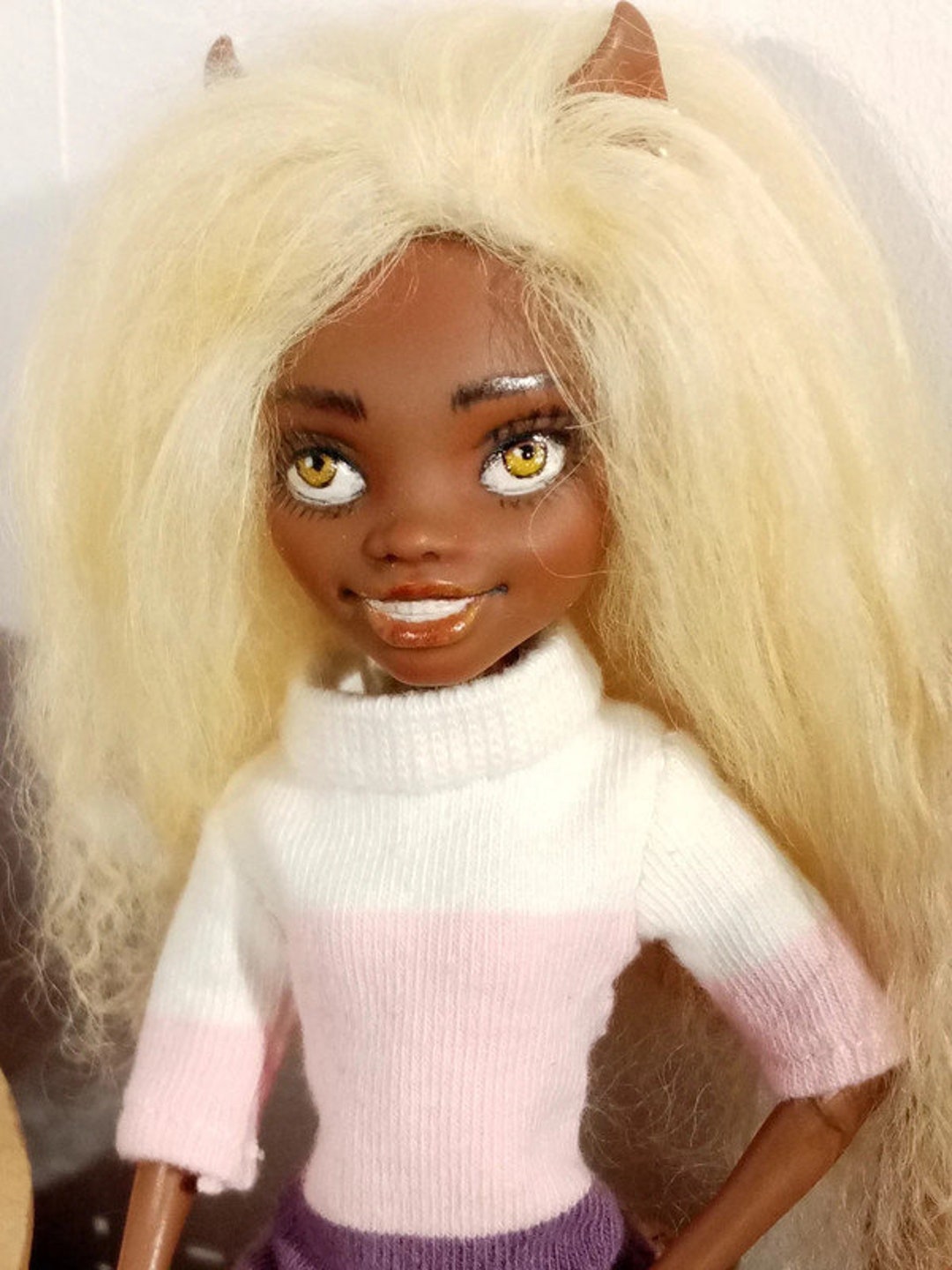 Monster High OOAK Custom Repaint Art Doll - Etsy
