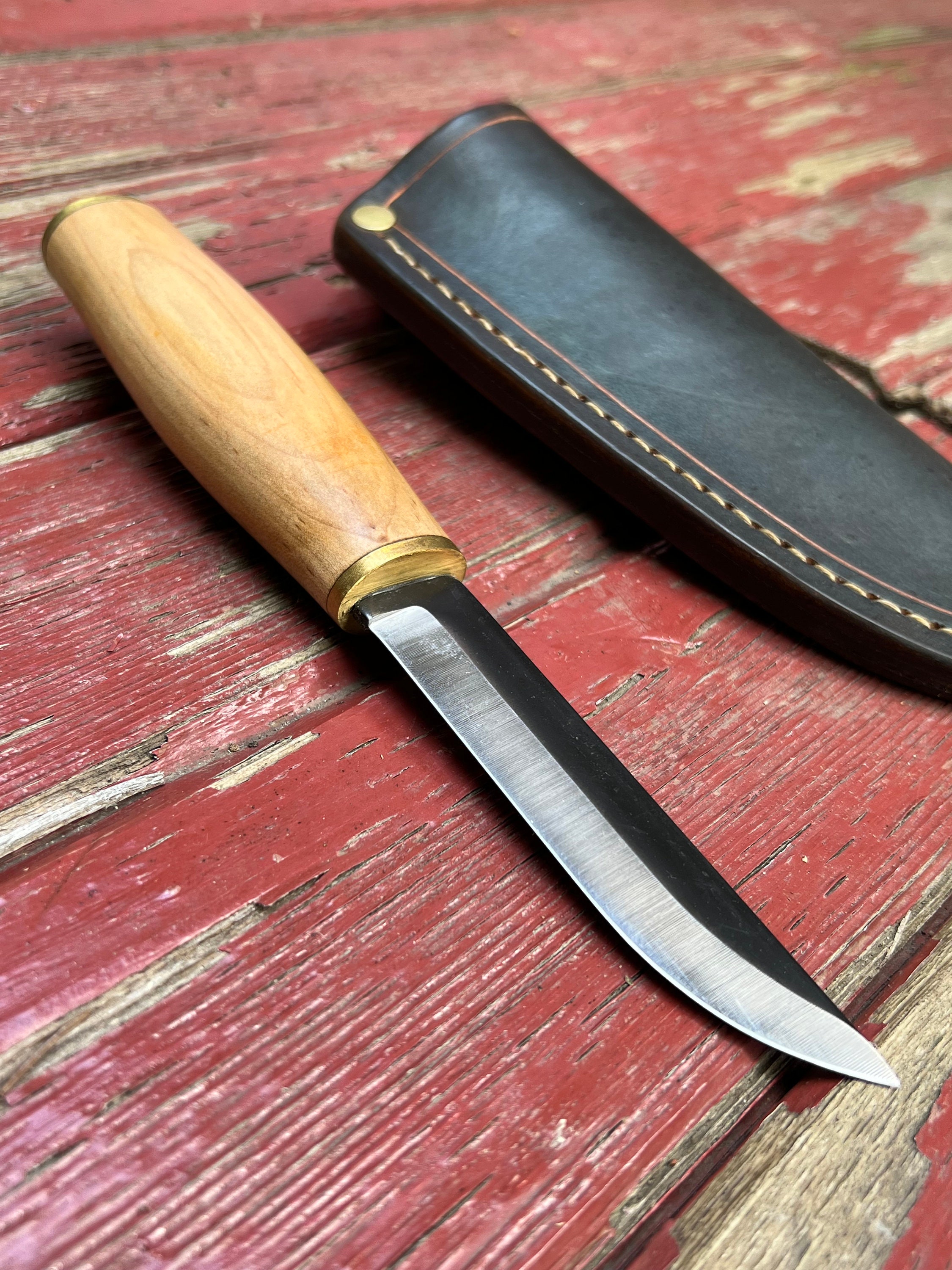 Puukko Style Bushcraft Knife Etsy