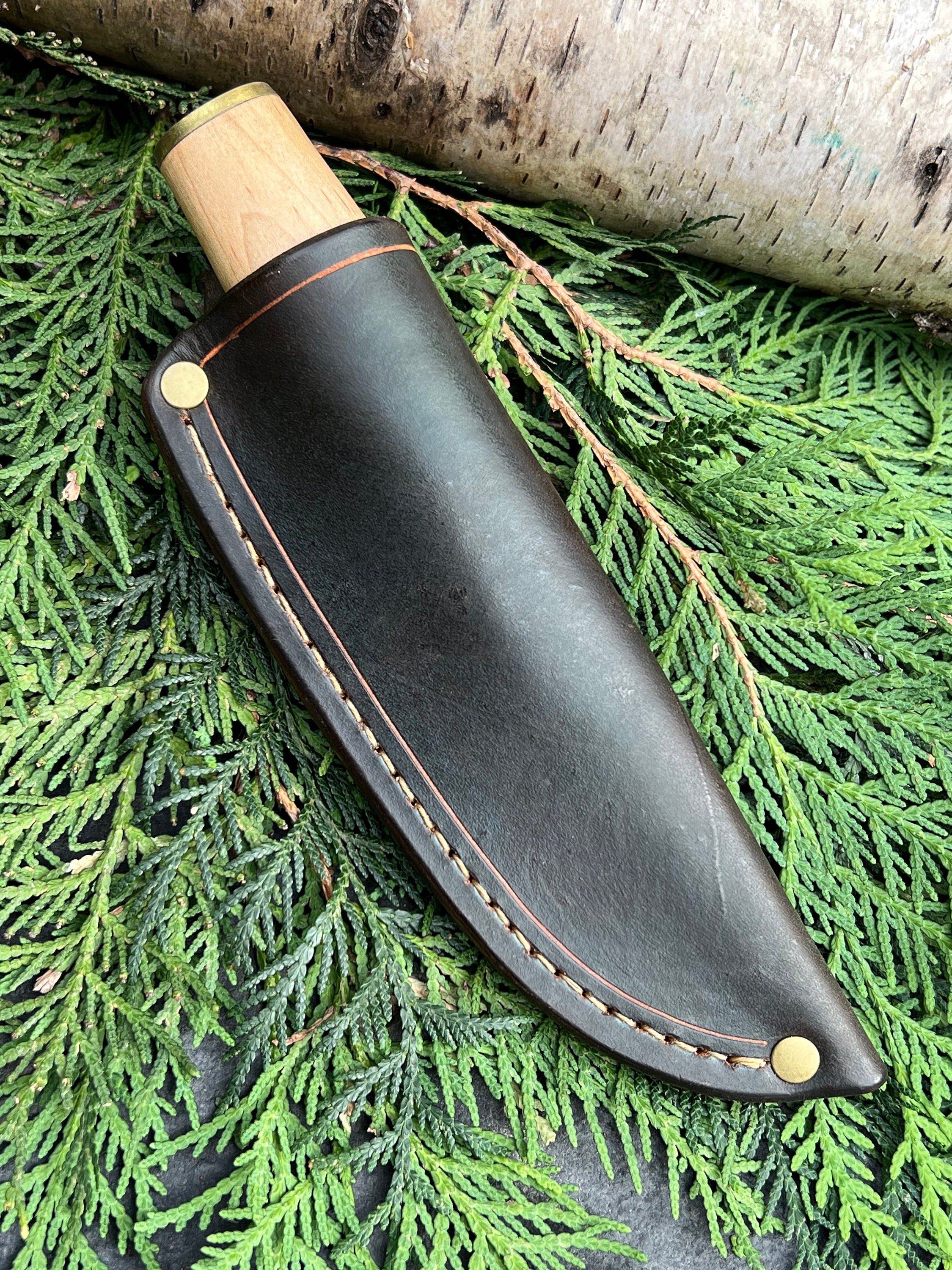 Puukko Style Bushcraft Knife Etsy