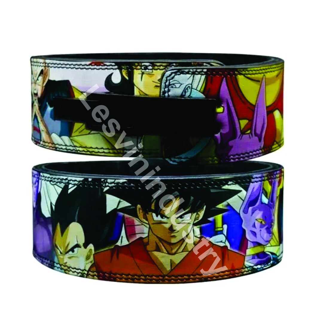 Dragon Ball Z Powerlifting Belt Baki Lever Lifting Belt Etsy