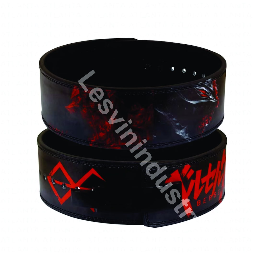 Berserk Anime Belt Baki Lever Lifting Belt Anime Gym Belt Etsy