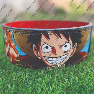 One Piece Anime Powerlifting-hendelriem | luffy hendel hefriem | anime sportschool hefboomriem | luffy anime hendel powerlifting riem