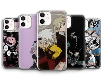Funda para teléfono Soul Eater Evans Maka Black Star Shoujo Death the Kid Manga Anime para iPhone 17 / Samsung S25 / Google Pixel 10