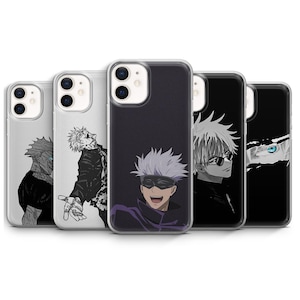 Custodia per telefono Satoru Gojo Jujutsu Kaisen Cursed Anime Manga Cover per iPhone / Samsung / Google Pixel