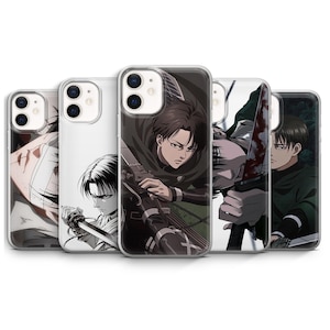 Attack on Titan Handyhülle AOT Levi Ackerman Anime Manga Cover für iPhone | Samsung | Google Pixel