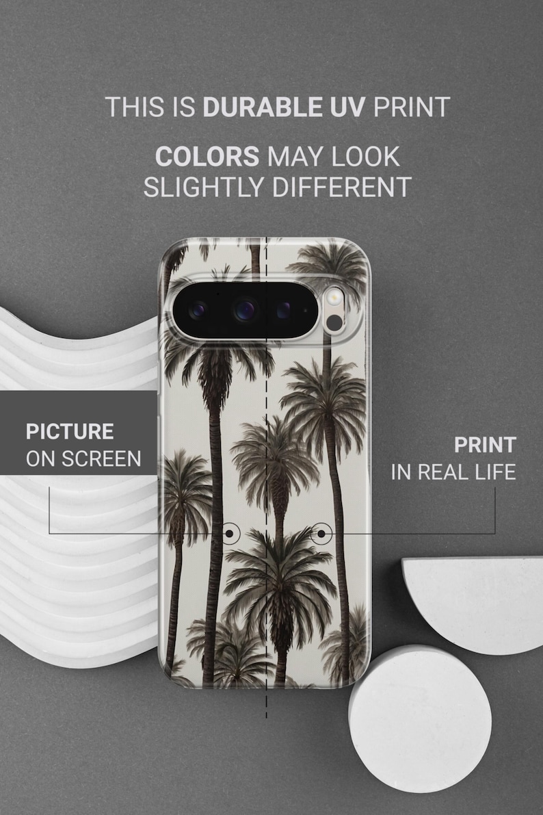 Palm Trees Phone Case Palm Leaf Summer Vibes Cover for iPhone 17 ...