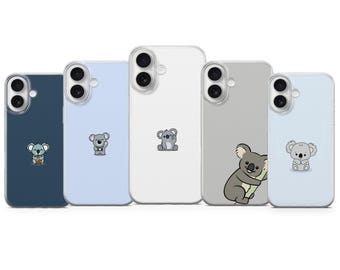 Cute Koala Phone Case Forest Animal Cover for iPhone 18 | Samsung S26 | Google Pixel 11 Pro