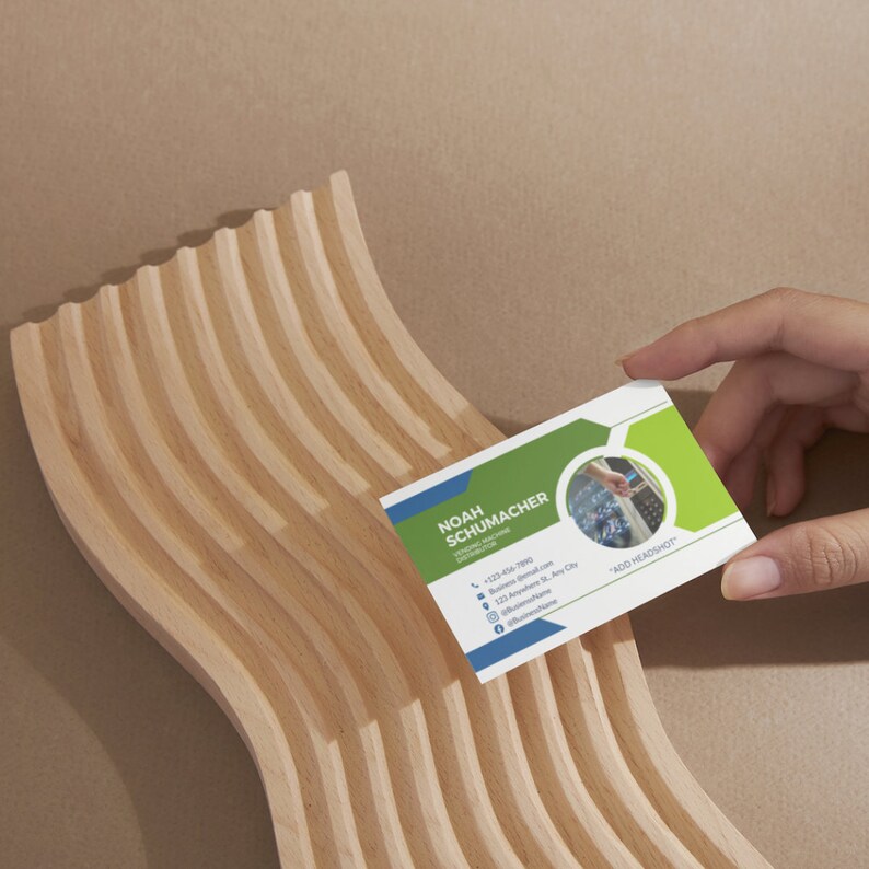 The Ultimate Vending Machine Business Card Canva Template Etsy