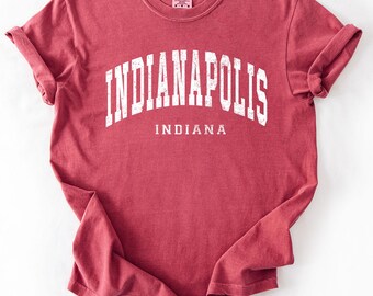 Retro Indianapolis Indiana T-Shirt: Indy Souvenir Tee