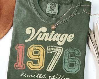 Vintage 1976 Limited Edition T-shirt, Retro 70s Style - Etsy