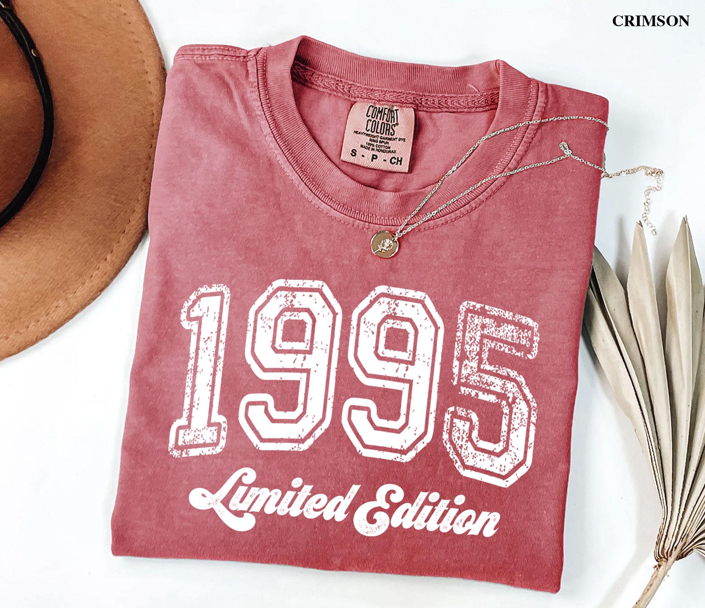 Vintage 1995 Limited Edition T-shirt: Garment-dyed Retro Tee - Etsy