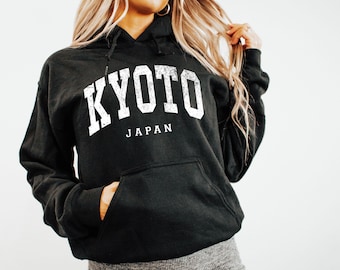 Kyoto Japan Hoodie: Vintage-Style Asian Travel Sweatshirt