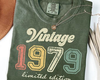 Vintage 1979 Graphic Tee, 70s Throwback Shirt