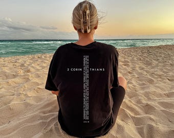 2 Corinthians 4:16 Shirt, Christian Faith Hope Tee, Eternal Perspective Bible Verse Shirt, Do Not Lose Heart Scripture Tshirt Unisex
