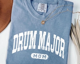 Drum Major Mom Shirt, Marching Band Parent Tee
