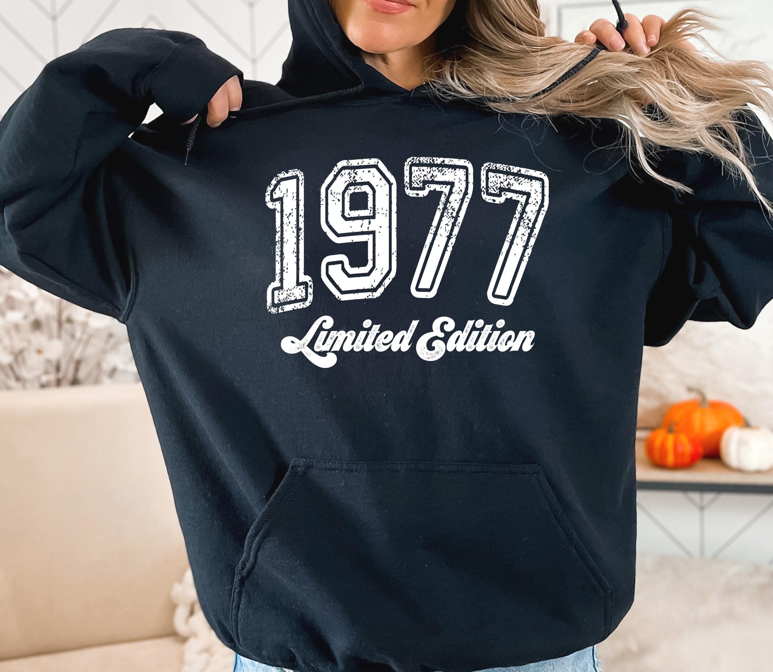 1977 Limited Edition Hoodie: Retro Birthday Gift - Etsy