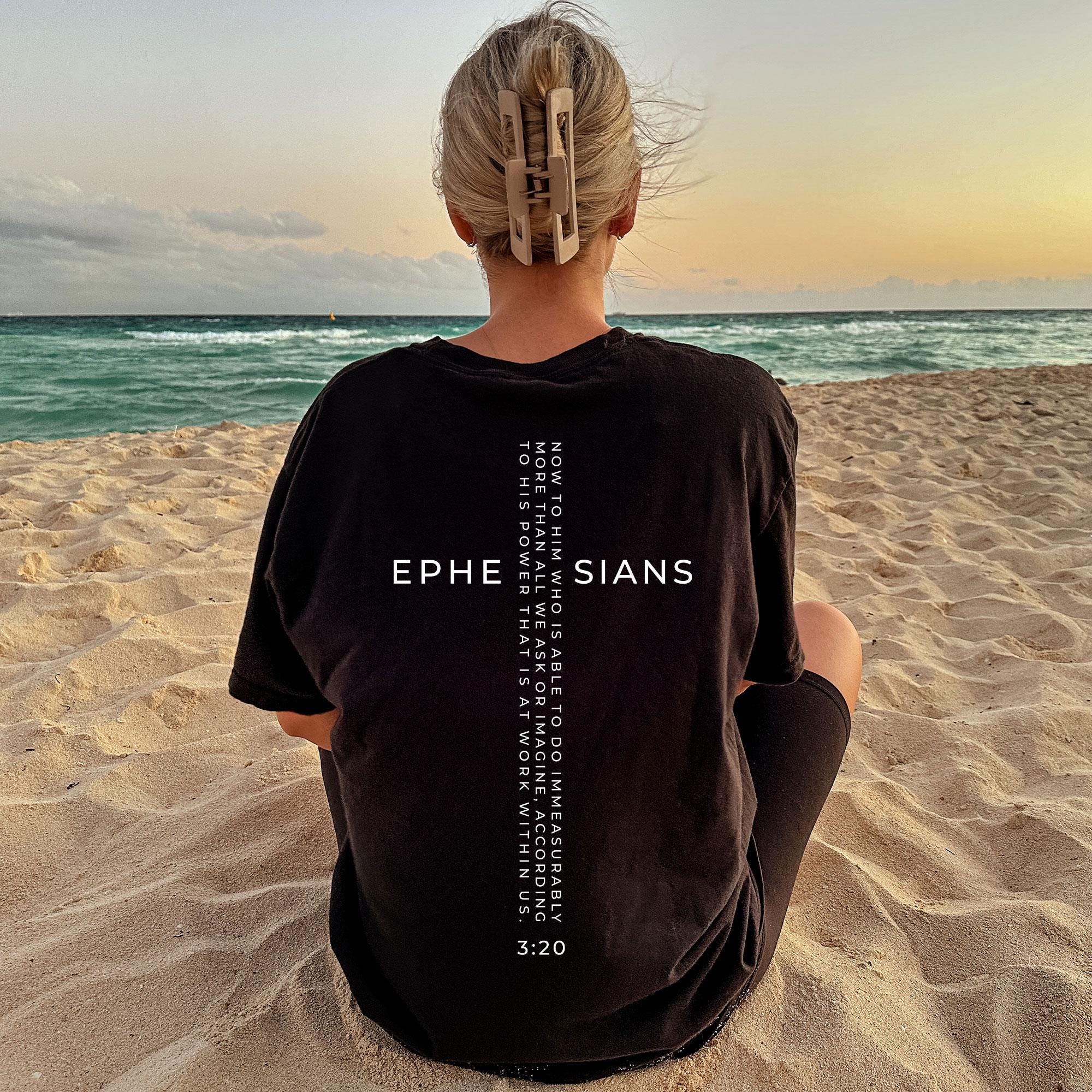 Ephesians 3:20 Christian T-shirt, God is Able Comfort Tee - Etsy