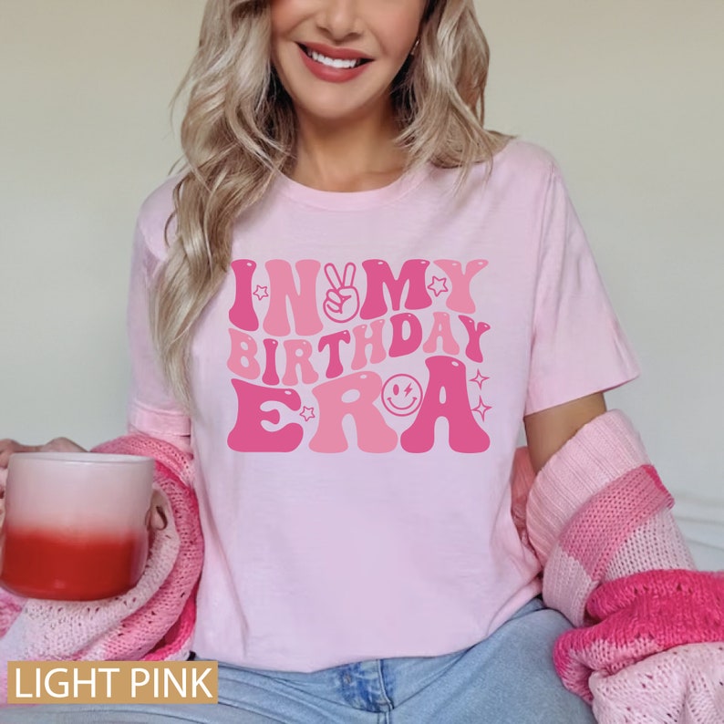 In My Birthday Era Party Shirt for Women and Kids, Birthday Gifts for ...