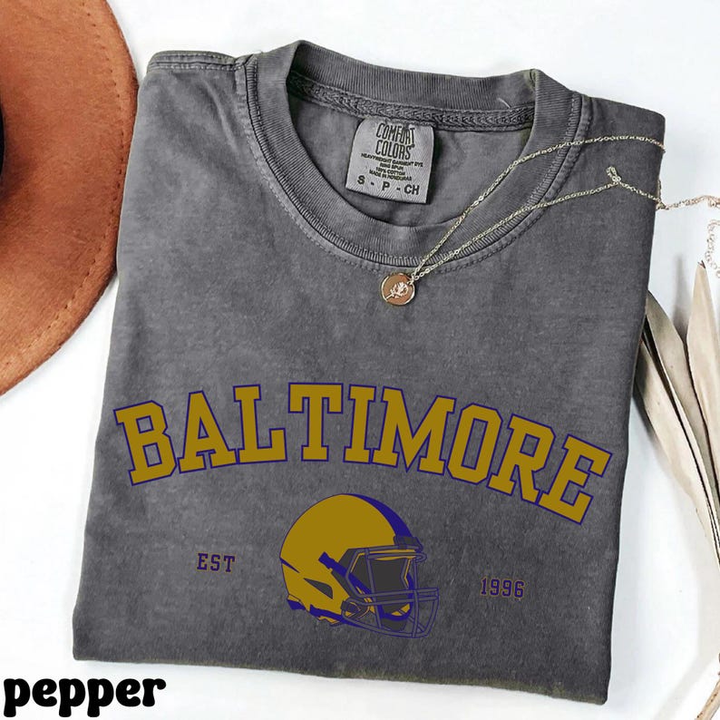 Vintage Baltimore Ravens Football Shirt, Comfort Colors Shirt, Retro
