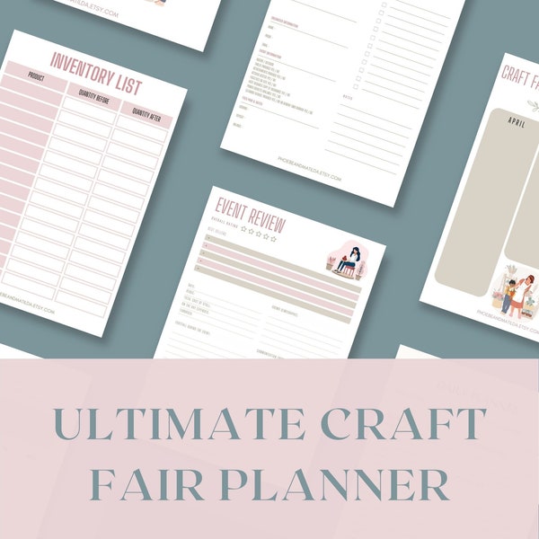 Craft Fair Planner