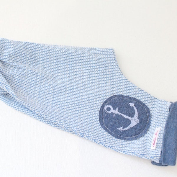 Krabbelhose, Kuschelhose, Kinderhose, Hose Benjamin " Knitknit jeans"