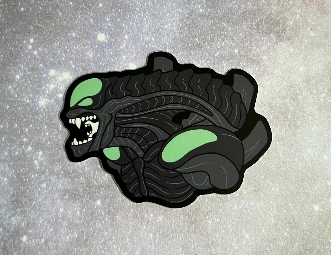 Xeno Alien Sticker - Etsy