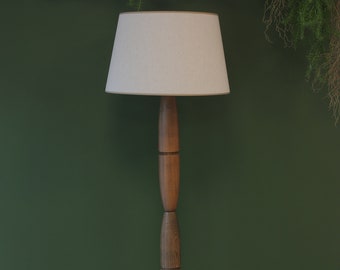 Exclusive Floor Lamp , Mid-Century Lamp , Wood Standard Lamp , Handmade Collection Lamp , Large Lamp , Home Lighting , Unique Gift