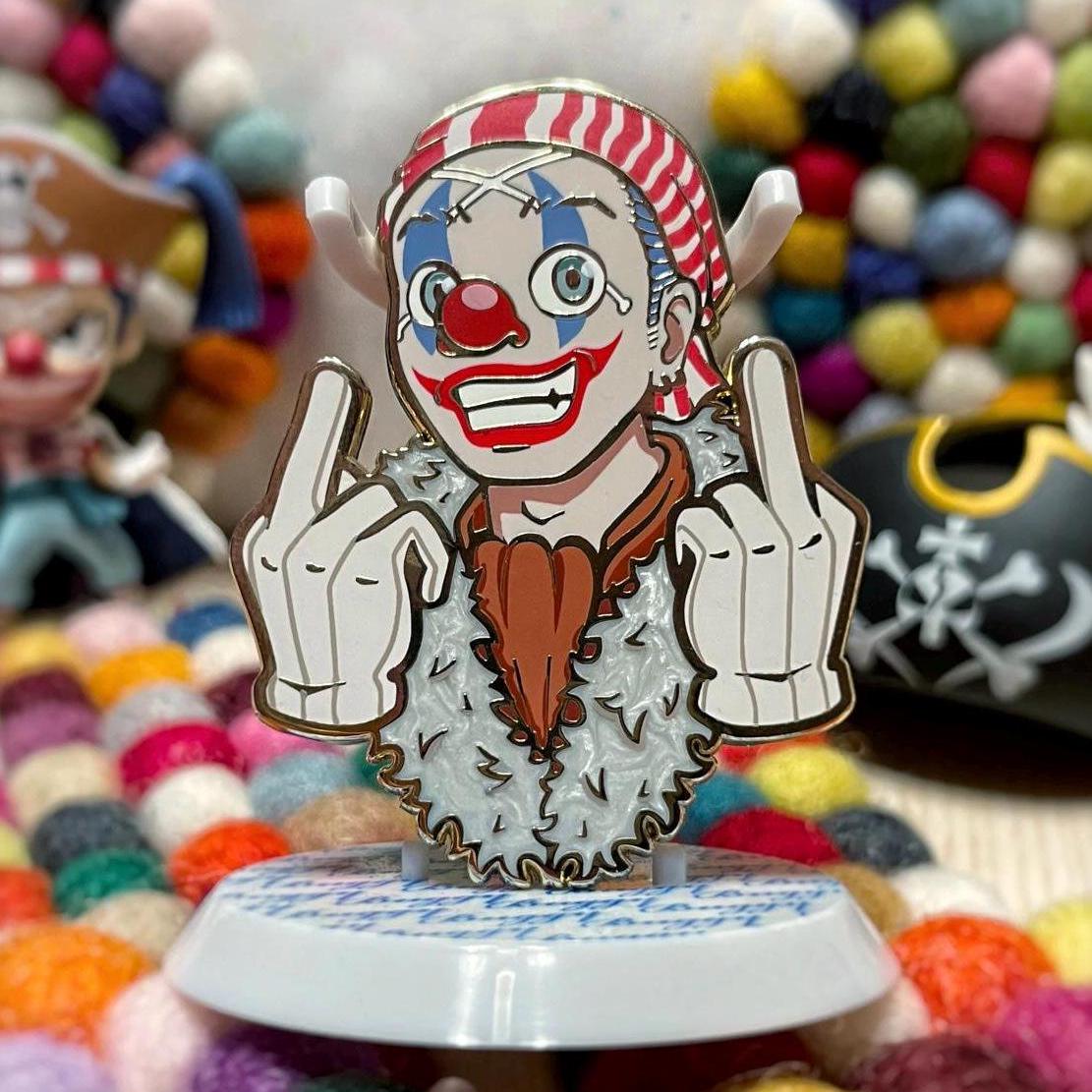Buggy the Clown Pin - Etsy