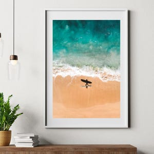 Oahu Print, Hawaii Landscape Photography, Minimalist Wall Art, Travel Poster