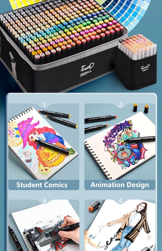 Markers School Drawing Set, School Supplies Marker Drawing